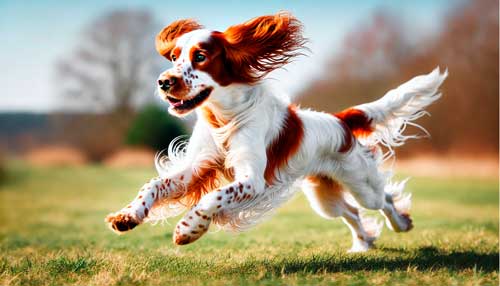 El Setter Irlandés Rojo y Blanco: Un Elegante Compañero