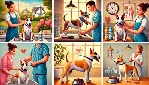 Bull Terrier sus cuidados