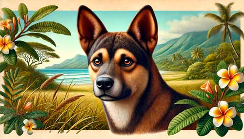 Perro Poi hawaiano origen