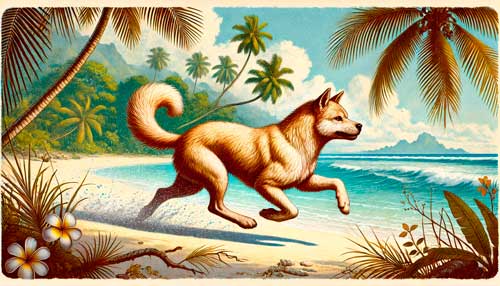 Perro tahitiano origen