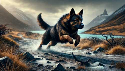 Perro yagán origen