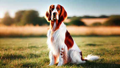 Setter irlandés rojo y blanco temperamento