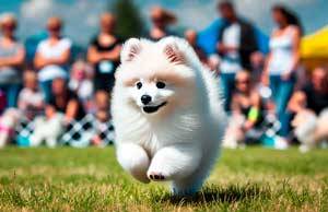 Volpino italiano físico